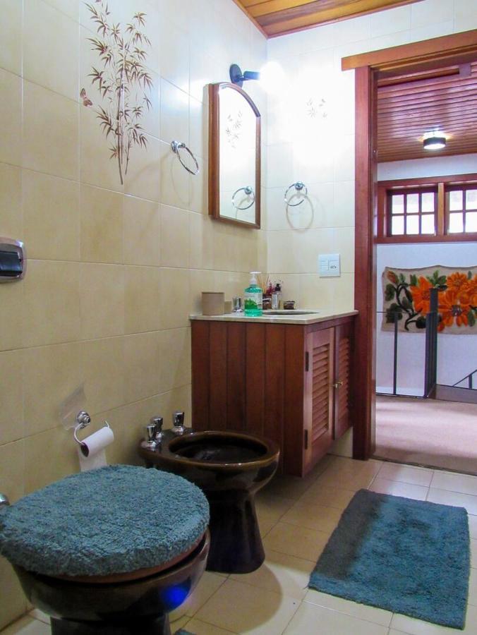 Villa Chale Com Lareira E Wi-Fi Em Campos Do Jordao - Sp Exterior foto